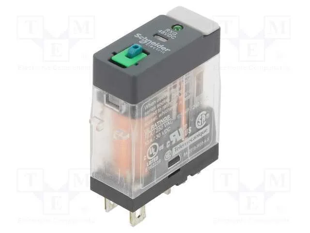 Relé: Eletromagnético, Spdt, Ubobina : 48vdc, 10a, 10a/250vac, Base