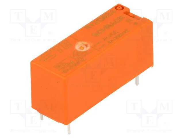 Relé: Eletromagnético, Spdt, Ubobina : 24vdc, Icontactos Max: 8a