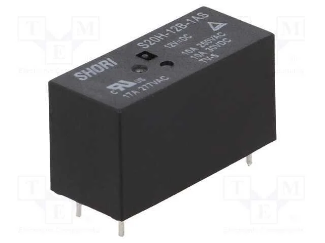 Relé: Eletromagnético, Spst-No, Ubobina : 12vdc, Miniatura, Pcb