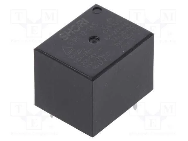 Relé: Eletromagnético, Spst-No, Ubobina : 12vdc, 10a/240vac, Pcb