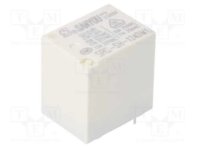 Relé: Eletromagnético, Spst-No, Ubobina : 24vdc, 17a/250vac, Tht