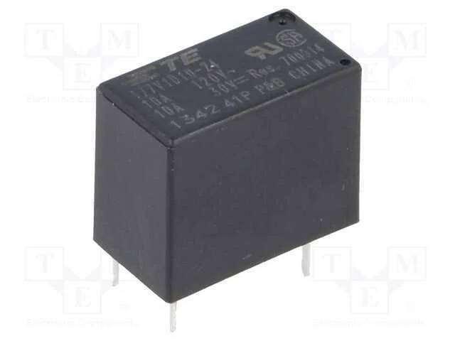 Relé: Eletromagnético, Spst-No, Ubobina : 24vdc, 10a, 10a/250vac