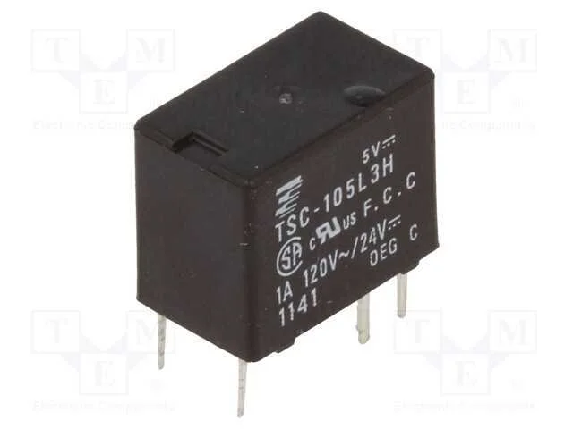 Relé: eletromagnético, SPDT, Ubobina : 5VDC, Icon.