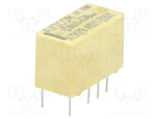 Relé: eletromagnético, DPDT, Ubobina : 5VDC, 2A, .
