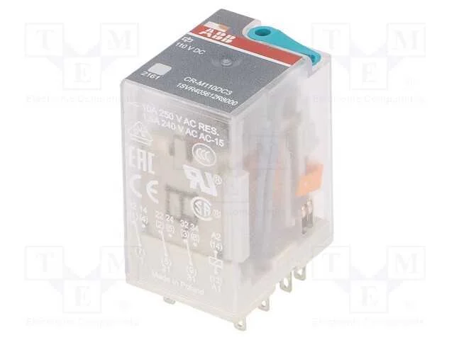 Relé: eletromagnético, 3PDT, Ubobina : 110VDC, Ic.