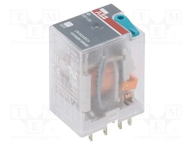 Relé: eletromagnético, 4PDT, Ubobina : 220VDC, Ic.