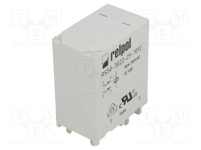 Relé: Eletromagnético, Dpst-No, Ubobina : 12vdc, 50a, Série: Rs50