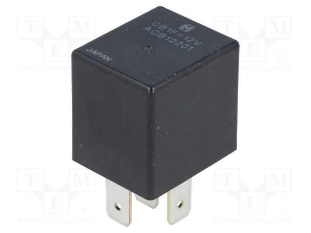 Relé: eletromagnético, SPDT, Ubobina : 12VDC, 40A.