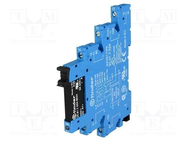 Relé: de Interface, Spst-No, Ubobina : 24vdc, 2a, 2a/24vdc, Ip20