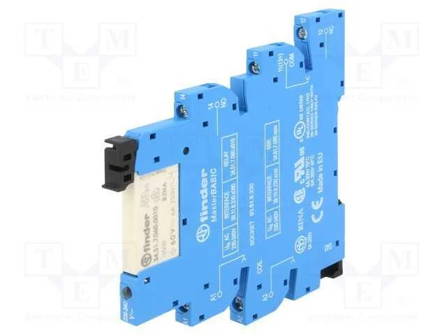 Relé: de interface, SPDT, Ubobina: 230VAC, 6A, 6A.