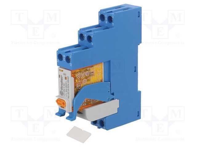 Relé: de Interface, Dpdt, Ubobina: 24vac, 8a, 8a/250vac, 8a/30vdc