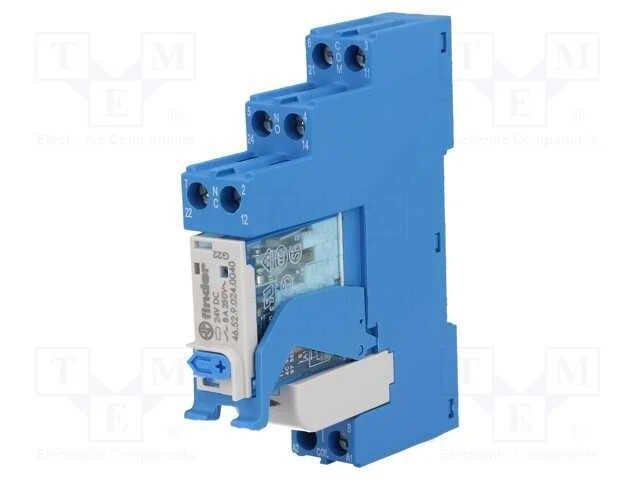 Relé: de Interface, Dpdt, Ubobina : 24vdc, 8a, 8a/250vac, 8a/30vdc