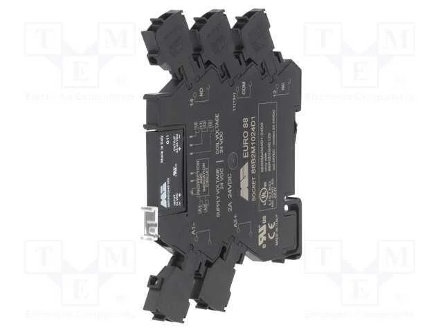 Relé: de interface, SPST-NO, Ucoma: 15÷30VDC, 3A,.