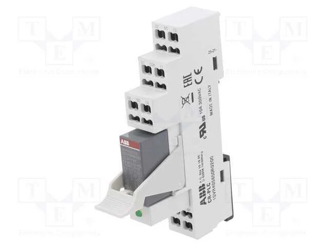 Relé: de Interface, Dpdt, Ubobina : 24vdc, para Trilho Din