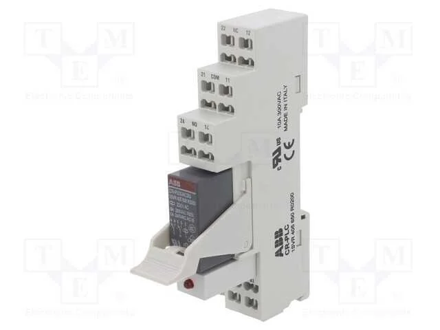 Relé: de interface, DPDT, Ubobina: 230VAC, para t.
