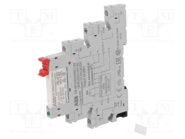 Relé: de Interface, Spdt, Ubobina : 24vdc, Ubobina: 24vac