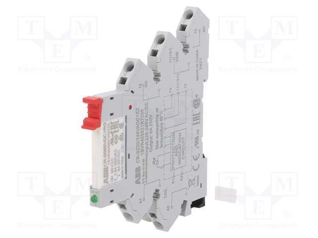 Relé: de Interface, Spdt, Ubobina : 230vdc, Ubobina: 230vac
