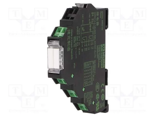 Relé: de Interface, Ubobina : 24vdc, 6a, para Trilho Din