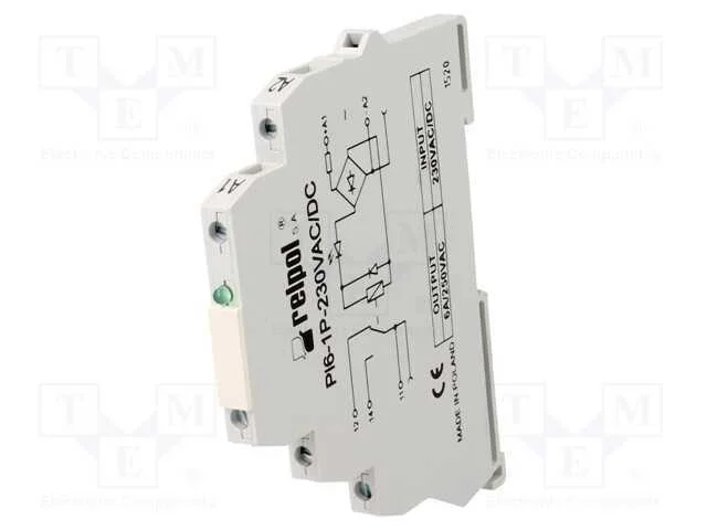 Relé: de Interface, Spdt, Ubobina : 230vdc, Ubobina: 230vac, 6a