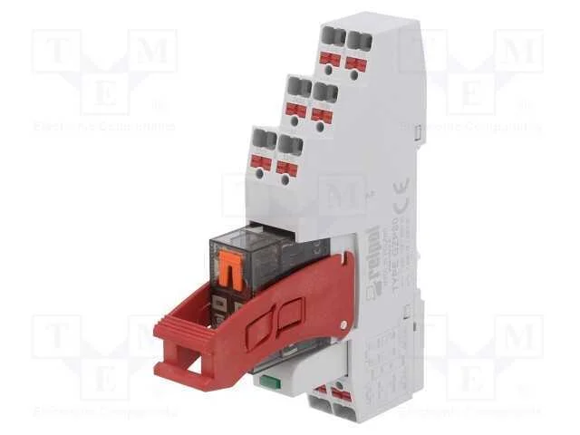 Relé: de interface, DPDT, Ubobina: 230VAC, 8A, 8A.