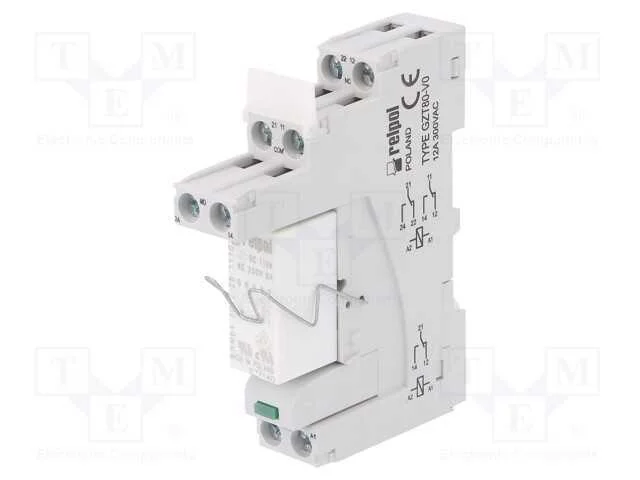 Relé: de interface, DPDT, Ubobina : 110VDC, 8A, 8.