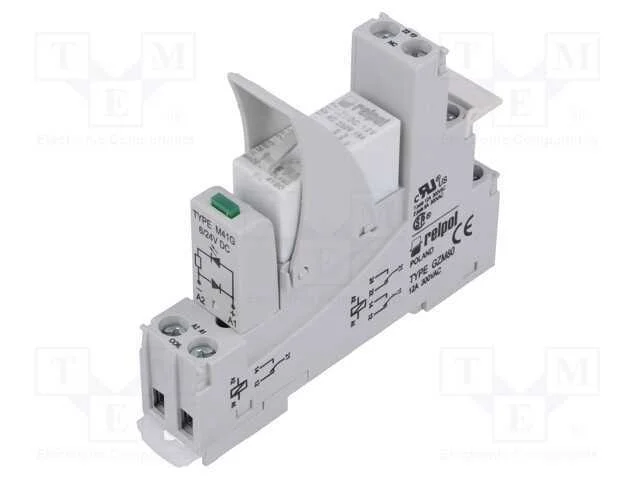 Relé: de Interface, Spdt, Ubobina : 12vdc, 16a, 16a/250vac, 100mo