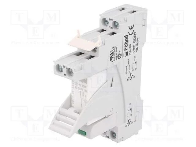 Relé: de interface, SPDT, Ubobina: 230VAC, 16A, 1.