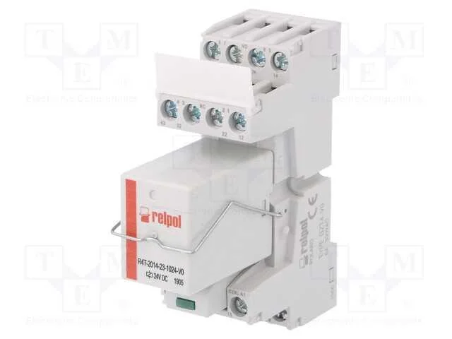 Relé: de Interface, 4pdt, Ubobina : 24vdc, 6a, 6a/250vac, 6a/24vdc