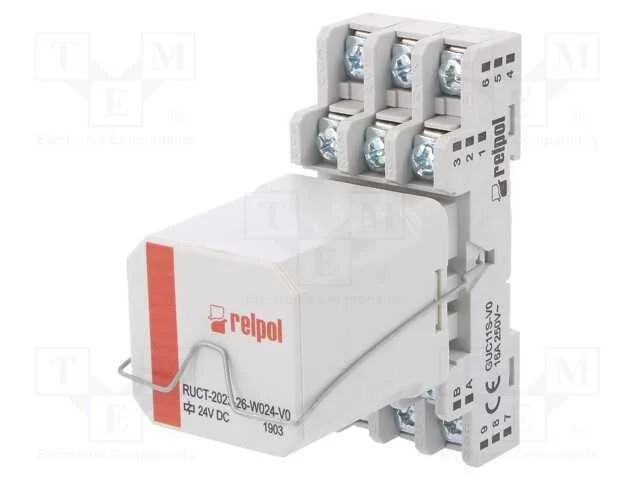 Relé: de Interface, 3pst-No, Ubobina : 24vdc, 16a, 16a/250vac