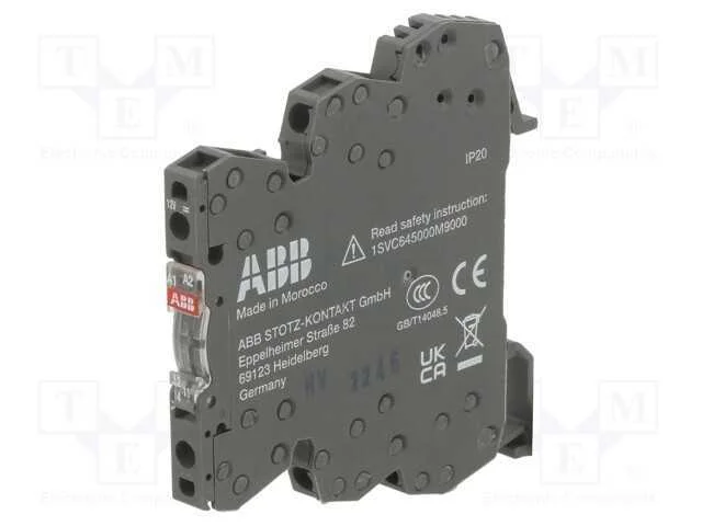 Relé: de Interface, Spdt, Ubobina : 12vdc, 6a, 6a/250vac