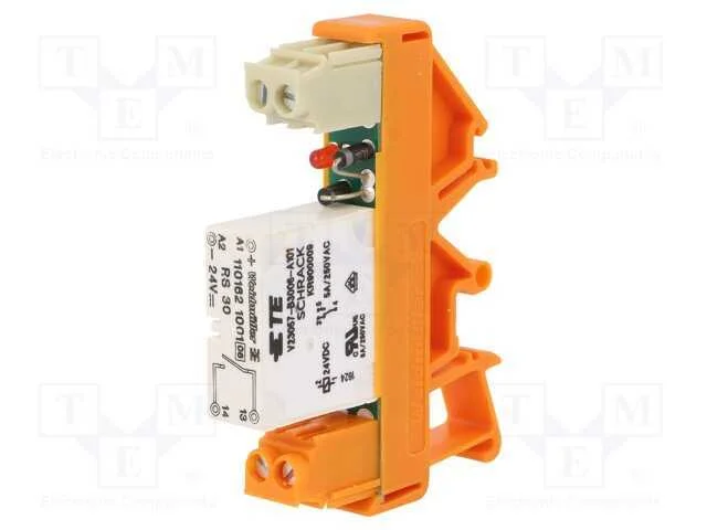 Relé: de interface, SPST-NO, Ubobina : 24VDC, 6A,.