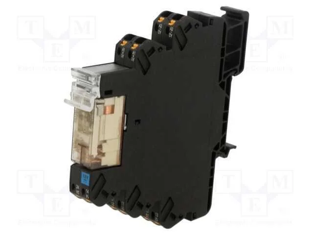 Relé: de Interface, Dpdt, Ucoma: 12vdc, 8a, para Trilho Din