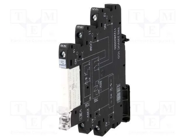 Relé: de Interface, Spdt, Ubobina : 230vdc, Ubobina: 230vac, 6a