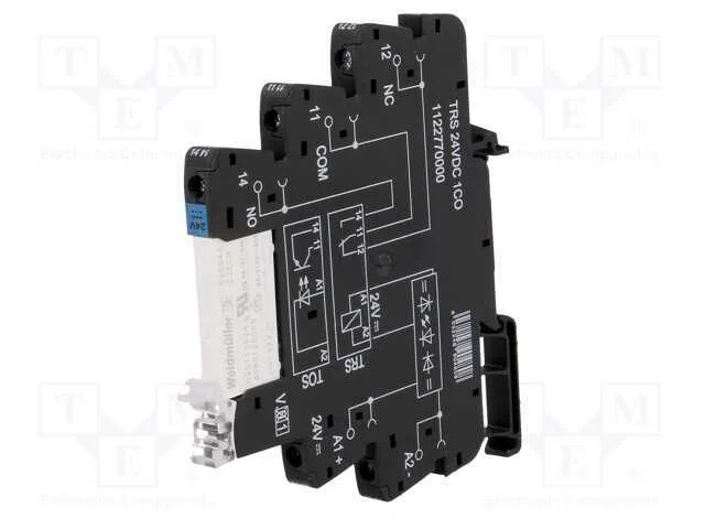 Relé: de Interface, Spdt, Ubobina : 24vdc, 6a, Ucom: Max.250vdc
