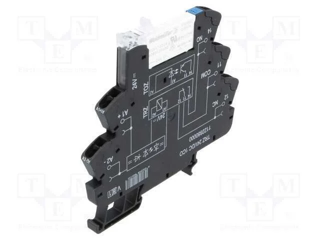 Relé: de Interface, Spdt, Ubobina : 24vdc, 6a, Ucom: Max.250vdc