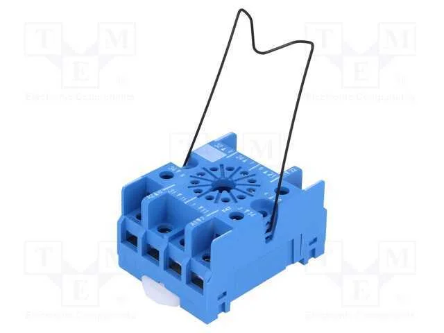 Base, PIN: 11, 10A, 250VAC, 88.02, para trilho DI.