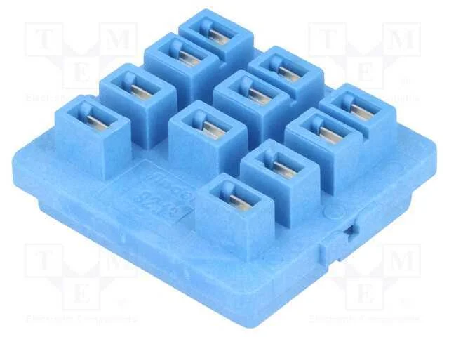 Base, 10A, 250VAC, PCB, para impressos, Série: 62.