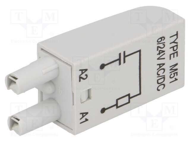 Módulo de proteção, base, 6/24VAC