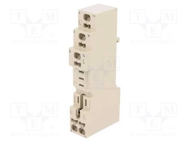 Base, 10A, 250VAC, G2R-1-S,H3RN-1, para trilho DI.