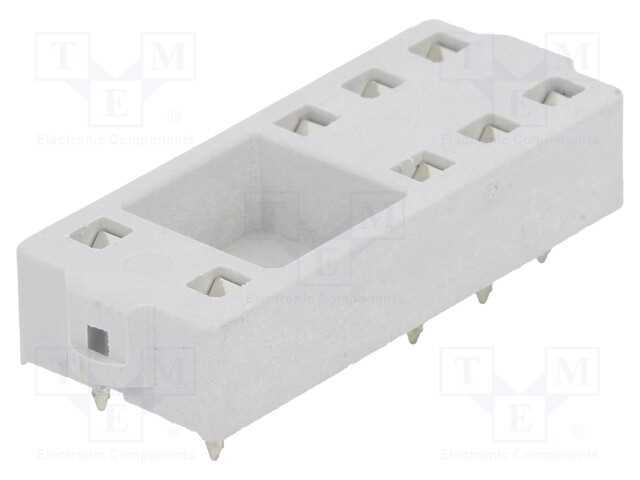 Base, PIN: 8, 8A, 250VAC, RMB841,RMB851, PCB, par.