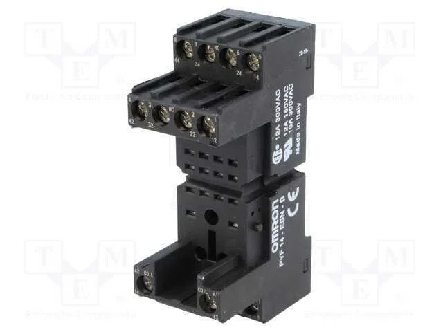 Base, PIN: 14, 5A, 250VAC, H3YN-2,H3YN-4,MY4,MY4N.