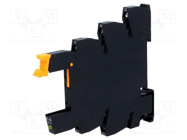 Base, PIN: 8, 6A, 240VAC, para trilho DIN, Série:.