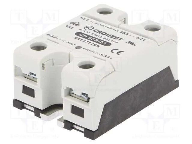 Relé: Semicondutores, Ucoma: 4÷32vdc, 50a, 48÷660vac, -40÷80c