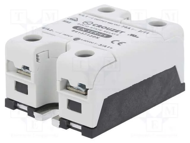 Relé: semicondutores, Ucoma: 4÷32VDC, 75A, 48÷660.