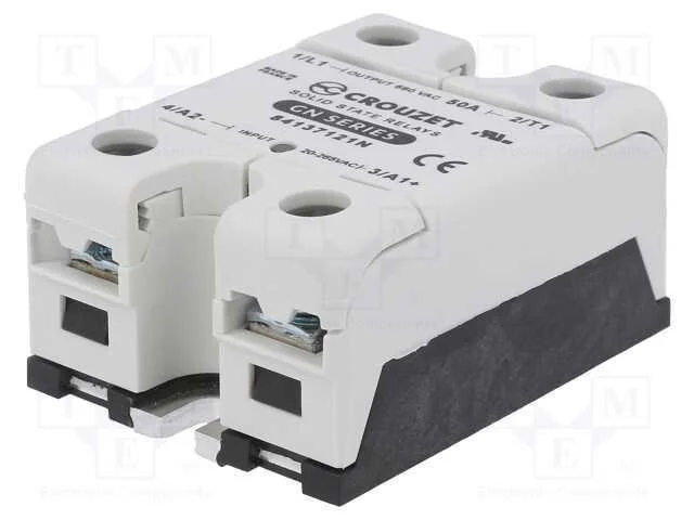 Relé: Semicondutores, Ucom: 20÷265vac, 50a, 48÷660vac, -40÷80c