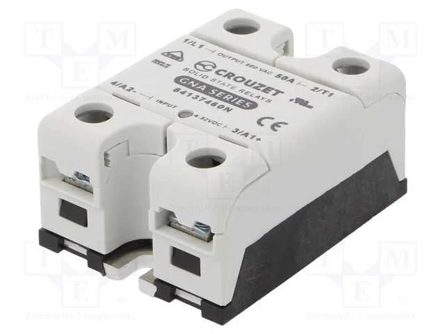 Relé: Semicondutores, Ucoma: 4÷32vdc, 50a, 48÷660vac, -40÷80c
