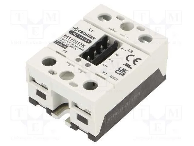 Relé: Semicondutores, Ucoma: 10÷30vdc, 25a, 24÷280vac, -40÷80c