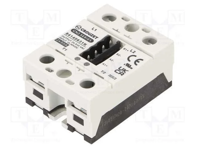 Relé: Semicondutores, Ucoma: 10÷30vdc, 50a, 24÷510vac, -40÷80c