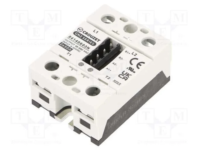 Relé: Semicondutores, Ucoma: 4÷32vdc, 50a, 48÷660vac, -40÷80c