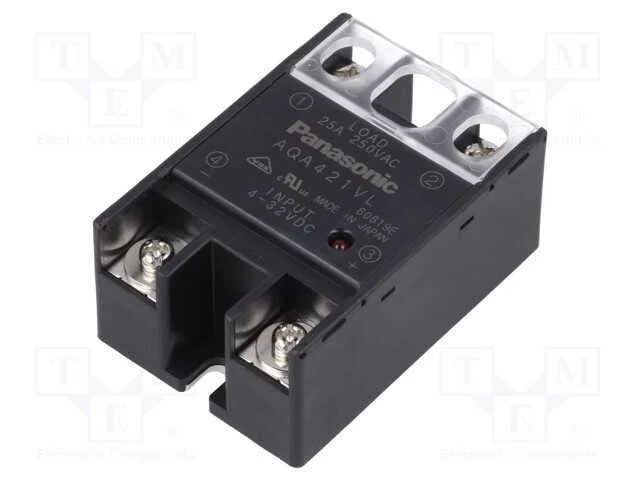 Relé: Semicondutores, Ucoma: 4÷32vdc, Icoma: 20ma, 25a, 75÷250vac